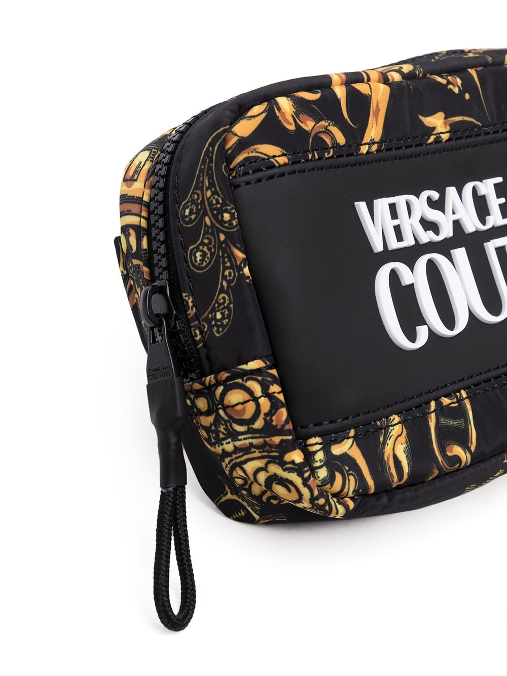 logo-print shoulder bag - 4