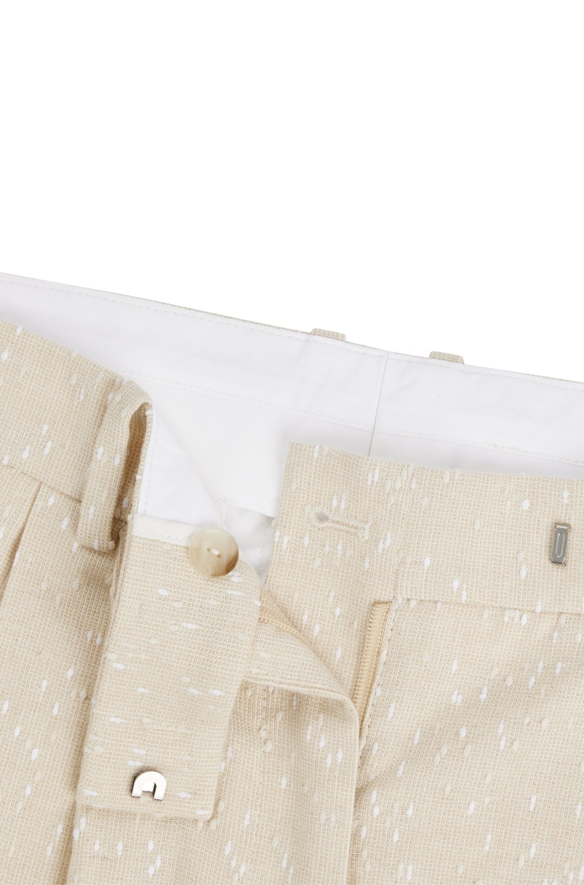 RELAXED-FIT TROUSERS IN A SLUB COTTON BLEND - 6