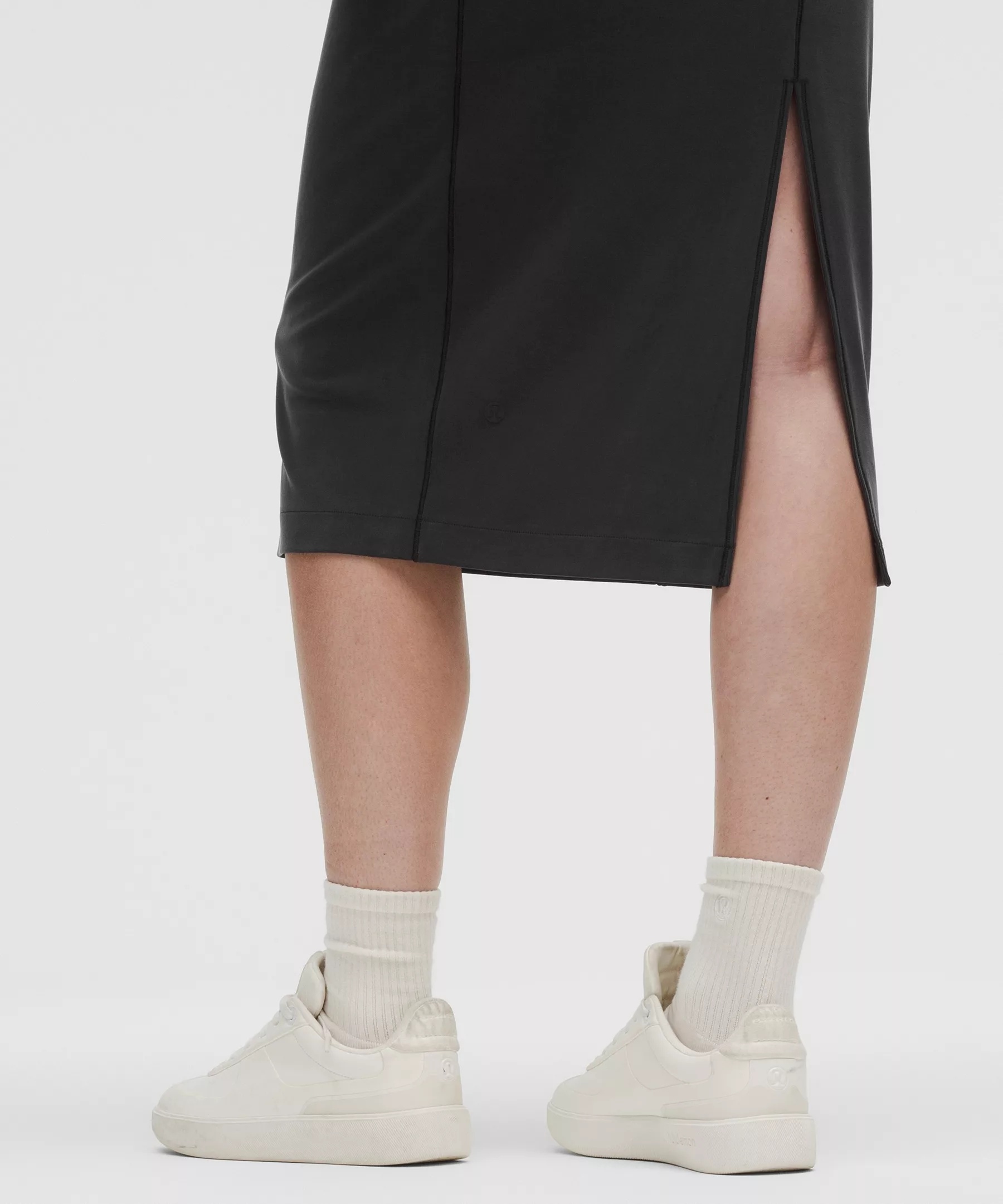 Drapey Softstreme Scoop-Neck Midi Dress - 4