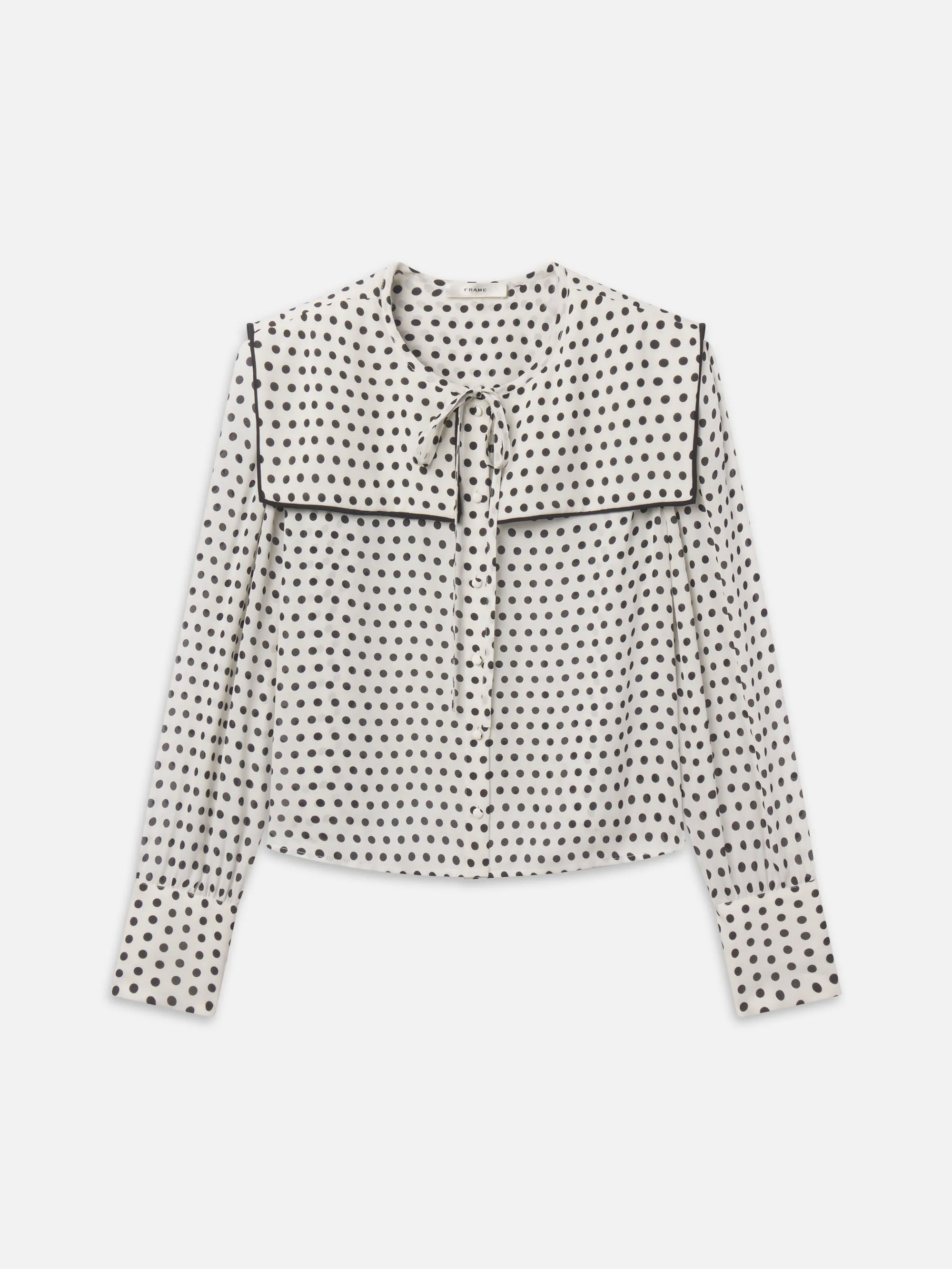 The Polka Dot Fleet Blouse - 1
