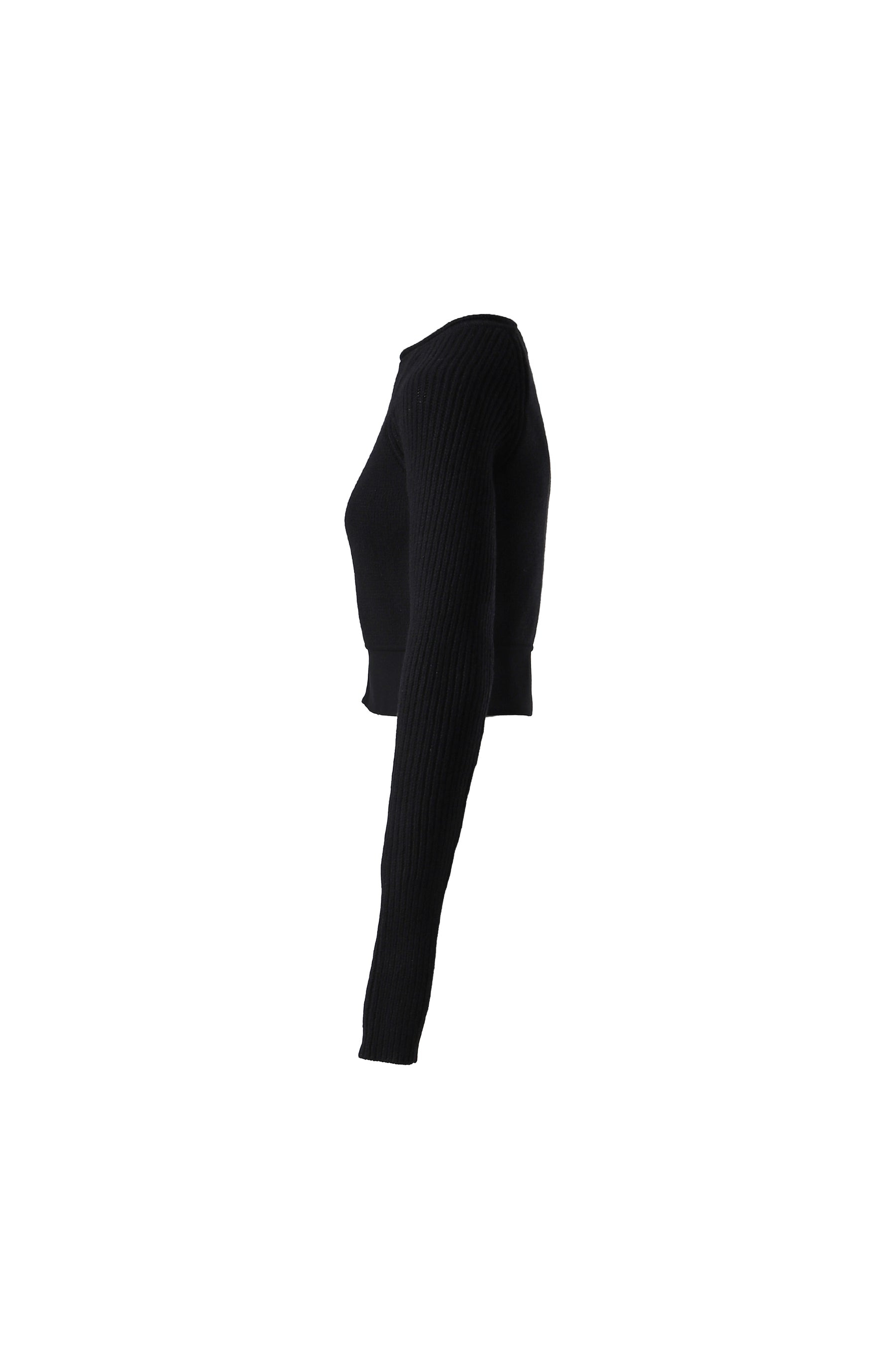 PULL CROPPED / BLK - 3