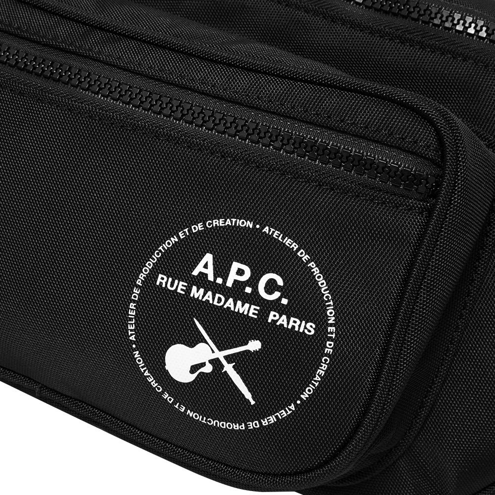 A.P.C. Guitar Logo Waist Bag - 3