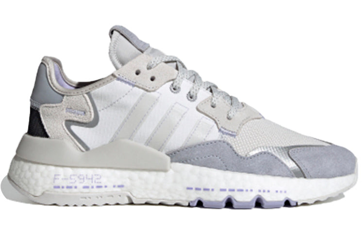 (WMNS) adidas originals Nite Jogger 'Gray White Light Purple' H03250 - 2