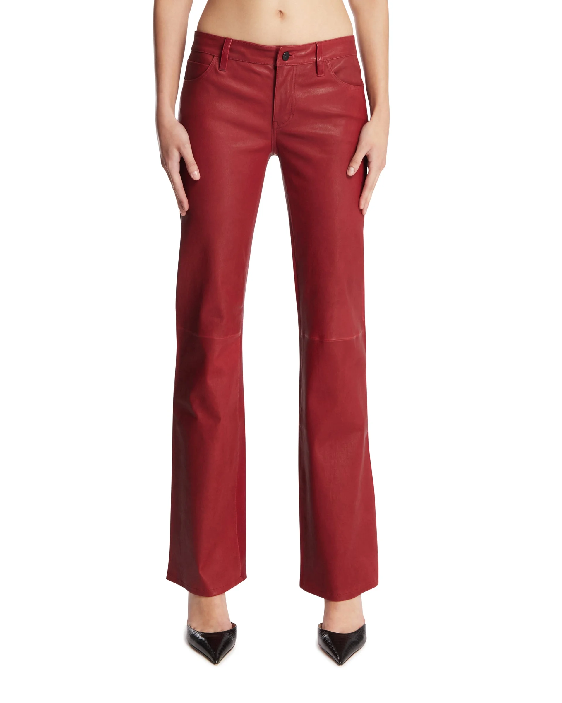 The Leather Rouge Trousers - 1