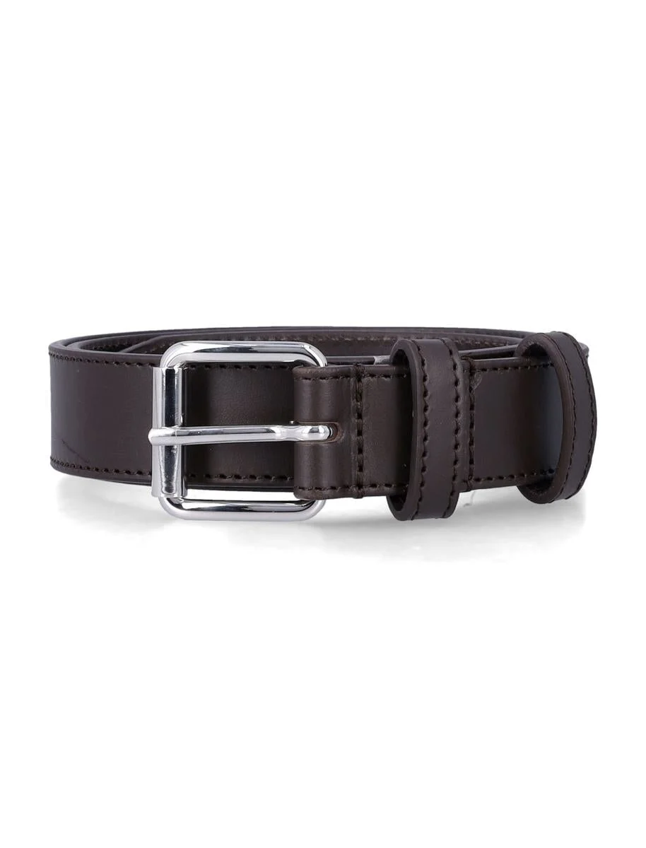 Comme Des Garçons Leather Buckle Belt - 1