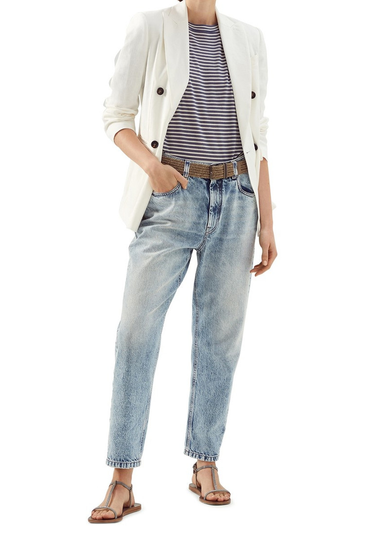 Denim Baggy trousers 5