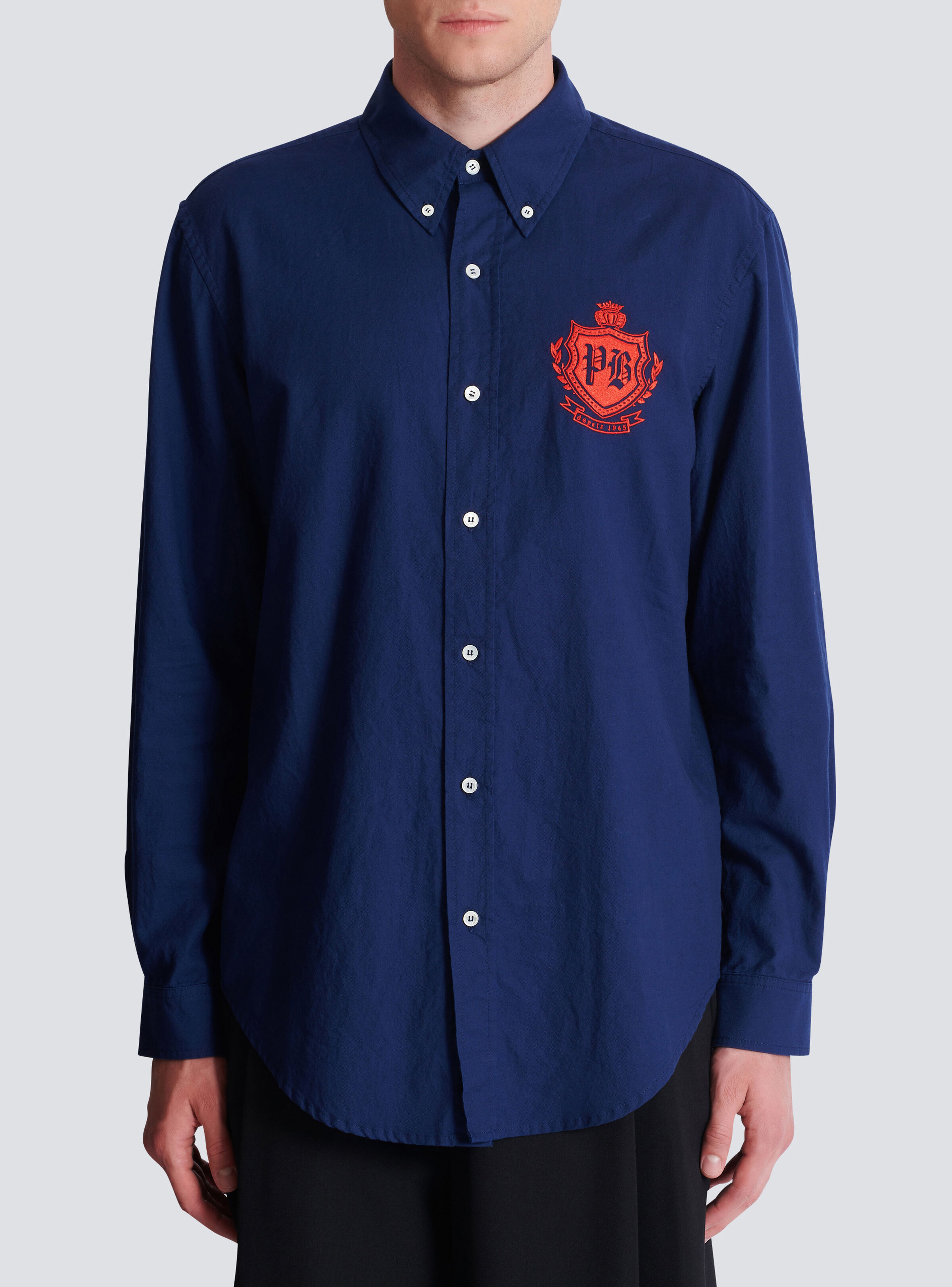College Emblem shirt in Oxford cotton - 5