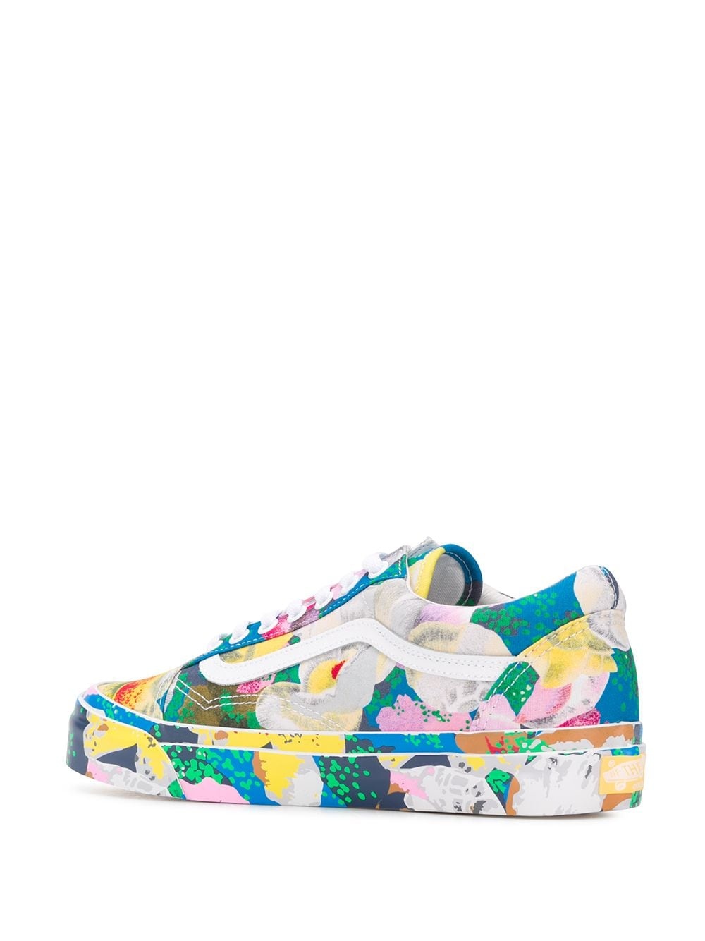 x Vans stylised floral-print Old Skool sneakers - 3