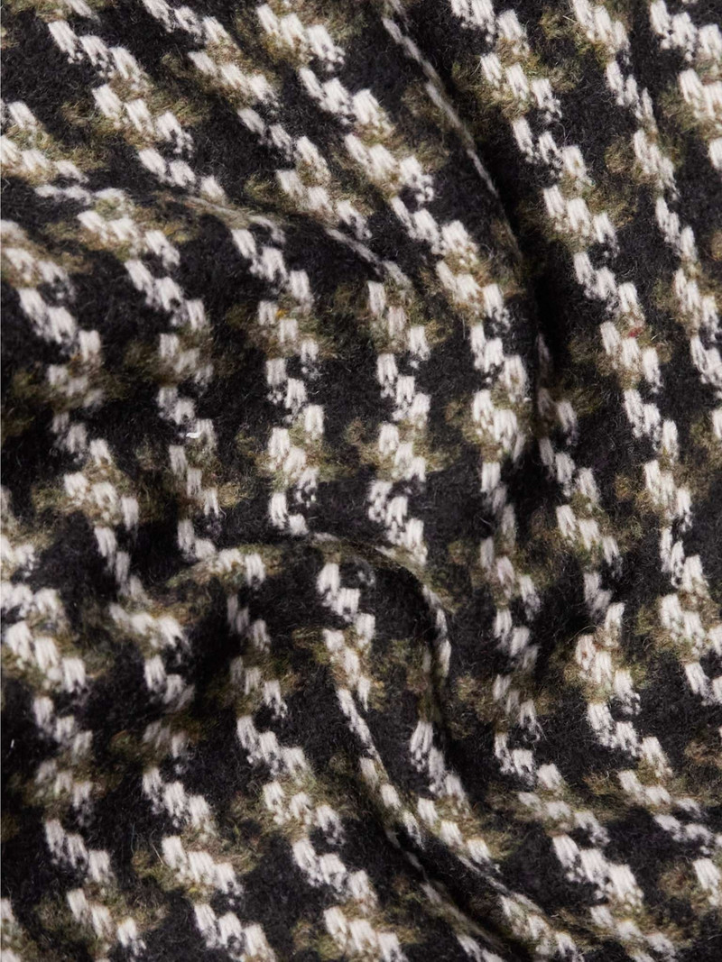 Cortina Houndstooth Wool-Blend Tweed Coat 3