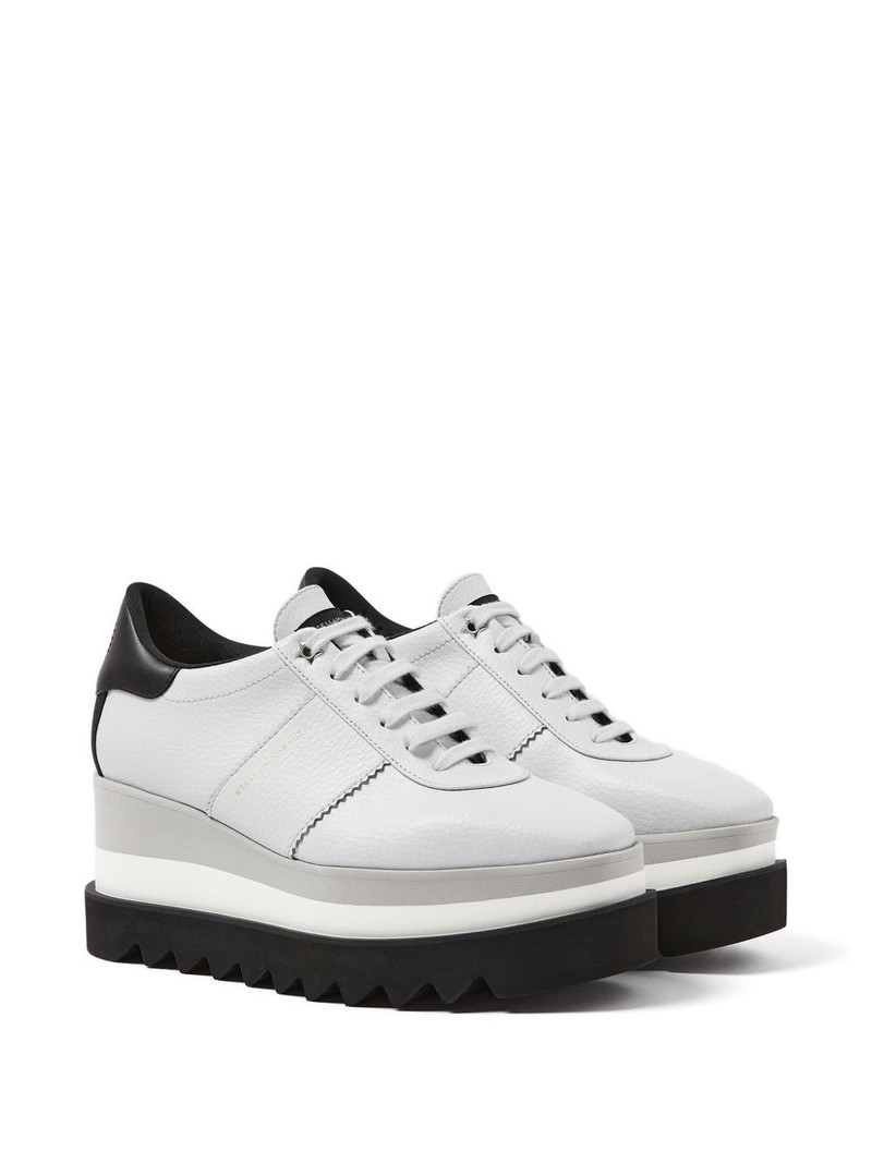 Stella McCartney Sneakelyse platform-sole sneakers outlook