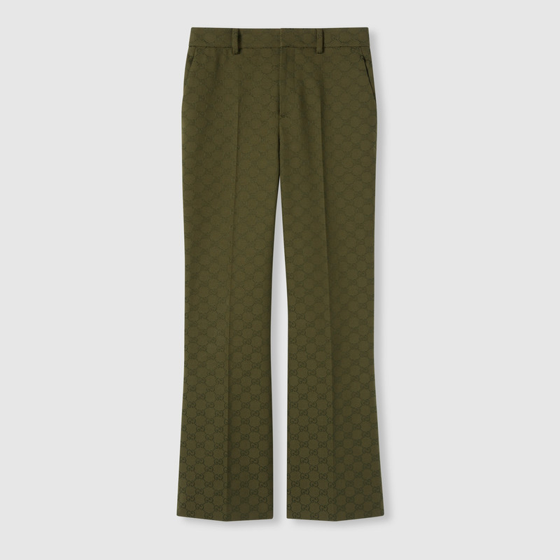 GG canvas pants 1