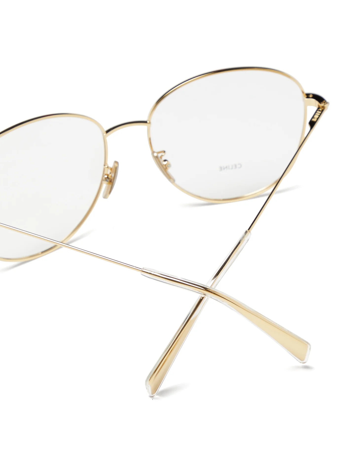 Oversized rounded metal glasses - 6