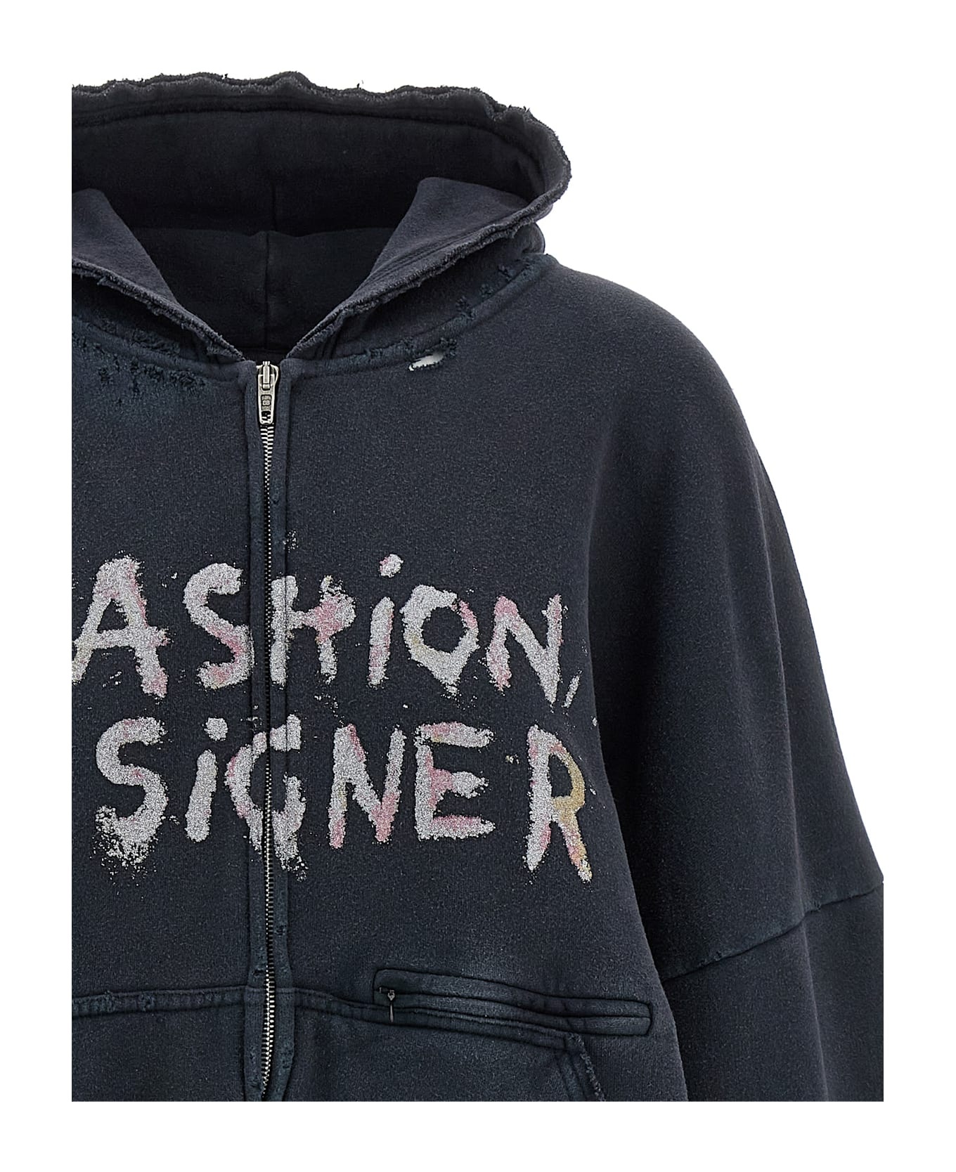BALENCIAGA 'balenciaga Nail Polish' Hoodie | italist