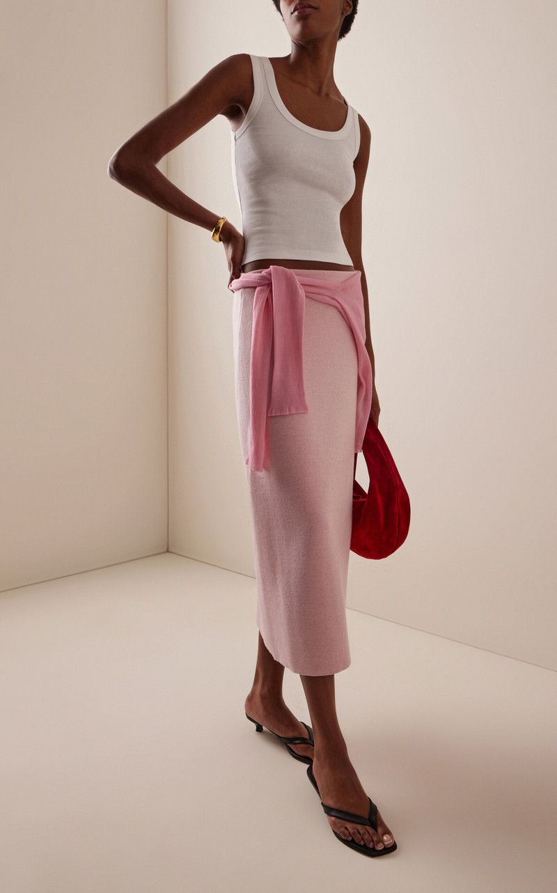 FLORE FLORE Hillie Cotton Tank Top white outlook