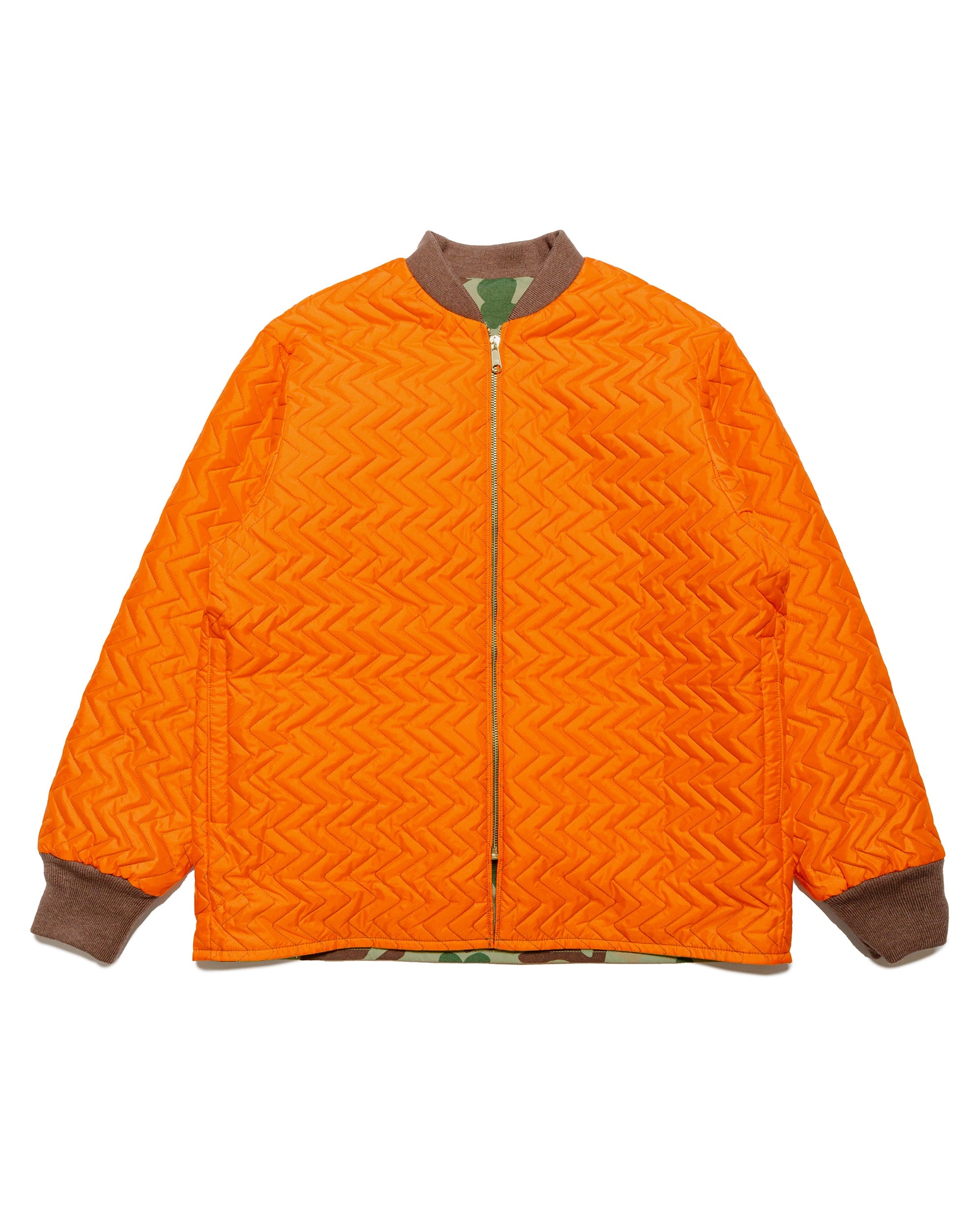 Reversible Puff Blouson Animal Camo Olive - 2