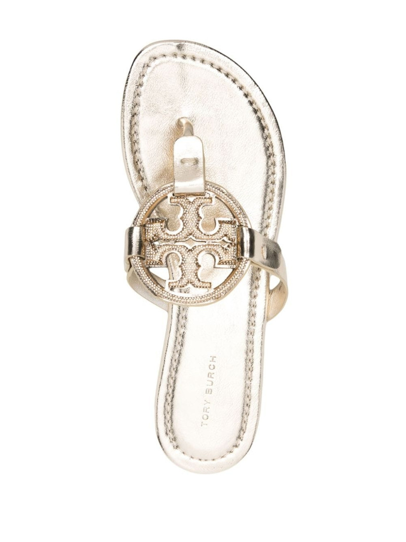 Miller Pavé rhinestone-embellished sandals 4