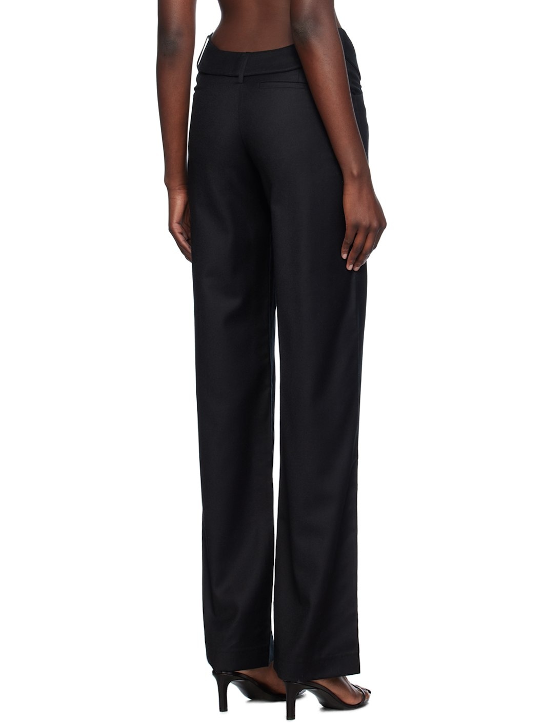 Black Sole Trousers - 3