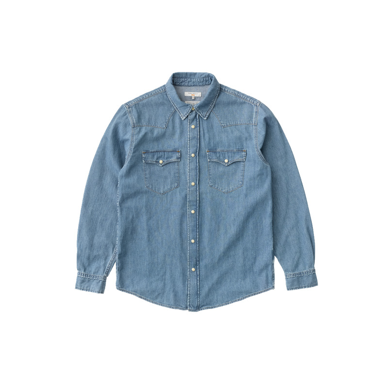 George Another Kind Of Blue Denim Shirt - 7