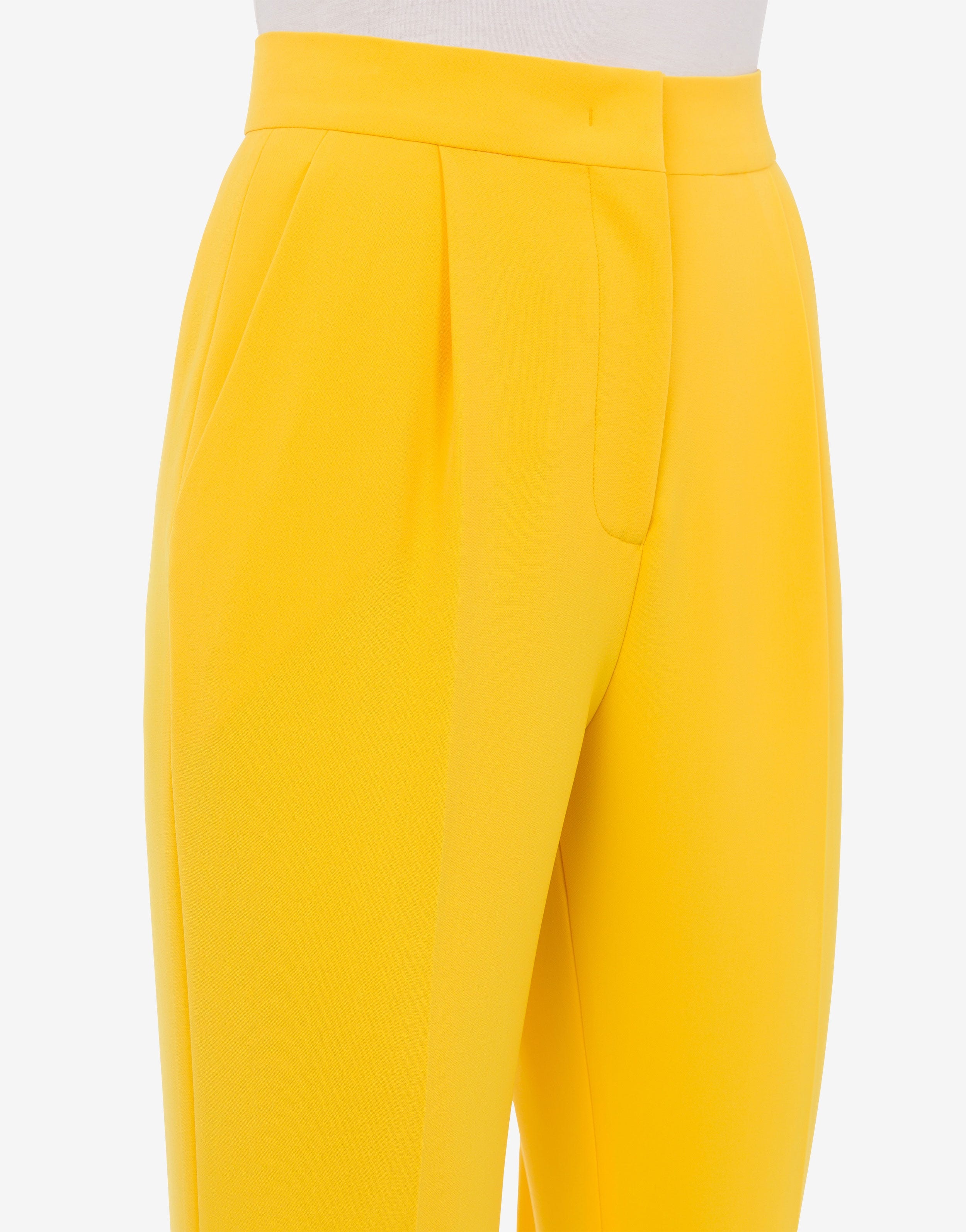 CRÊPE CIGARETTE TROUSERS - 4