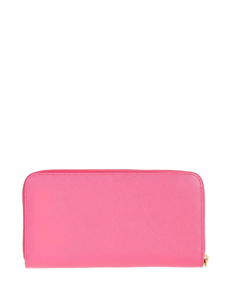 Prada logo continental wallet outlook