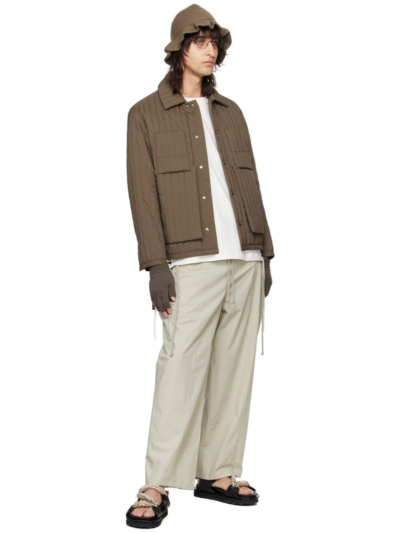 Craig Green Beige Circle Trousers outlook