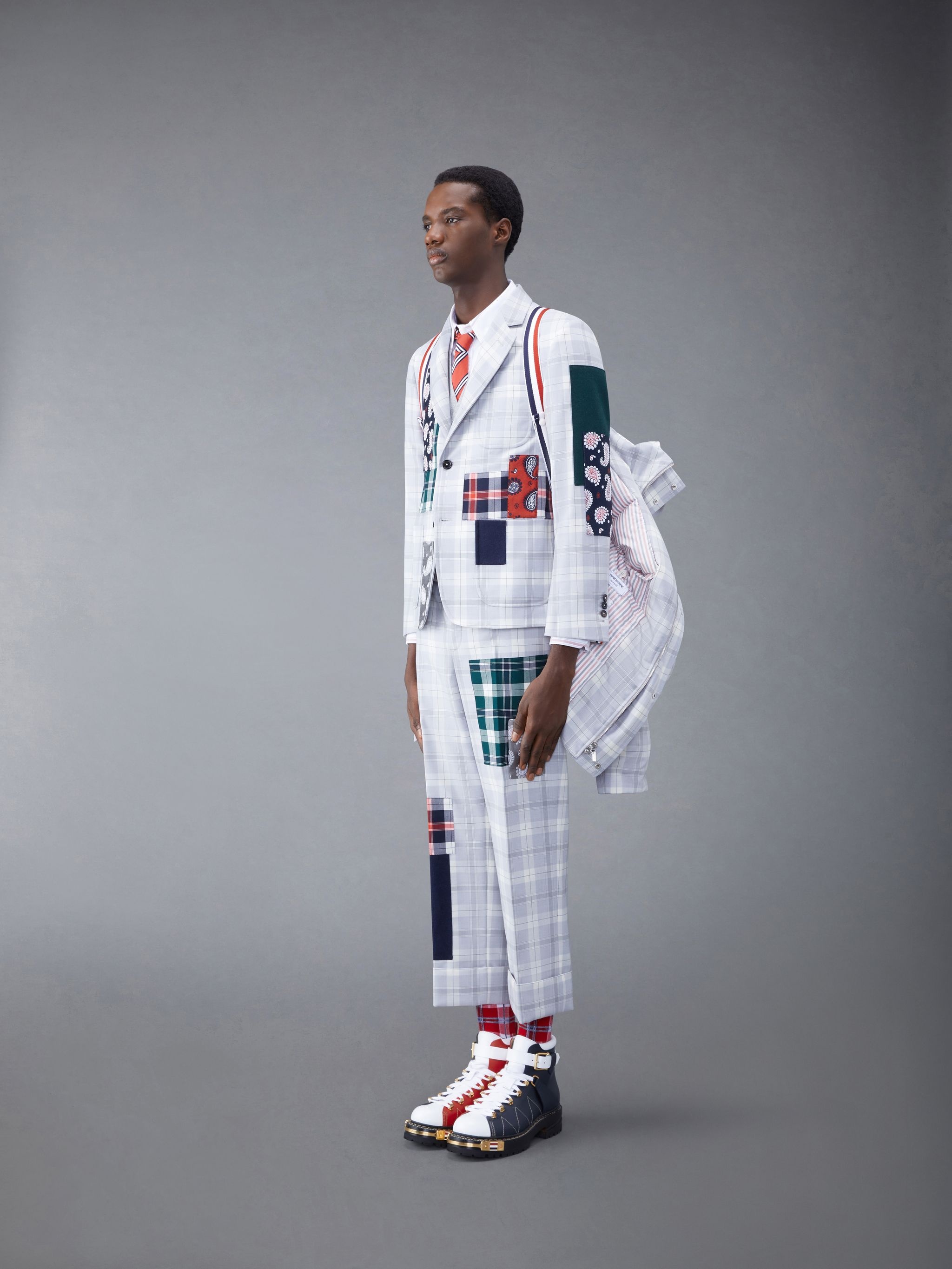 Twill 4-Bar Football Sideline Parka | Thom Browne