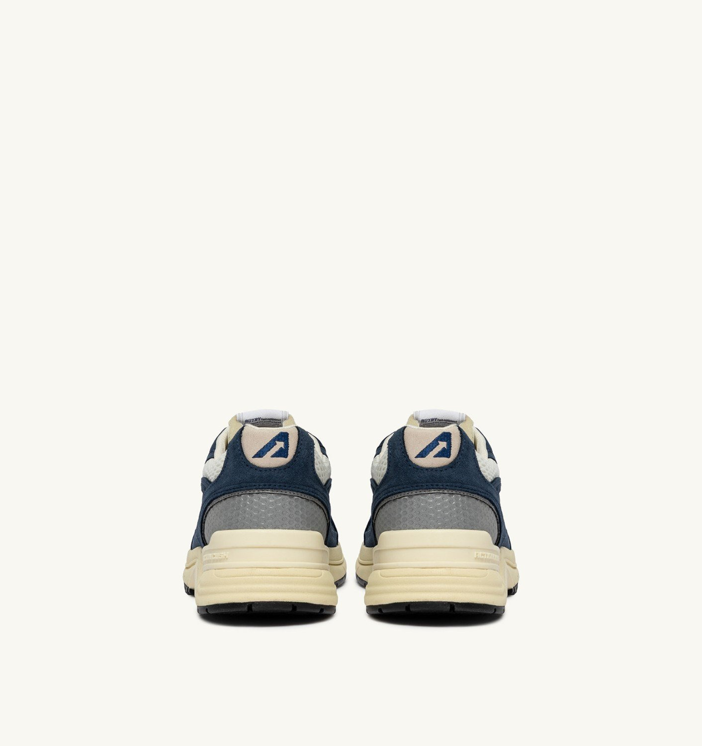HYPERWAY SNEAKERS IN ENSIGN BLUE AND SILVER-TONE SUEDE AND MESH - 3