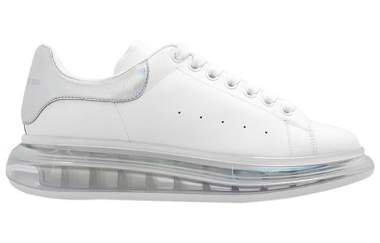 Alexander McQueen Clear Sole Oversized Sneaker 'White Pearl' 662657WID319637 - 2