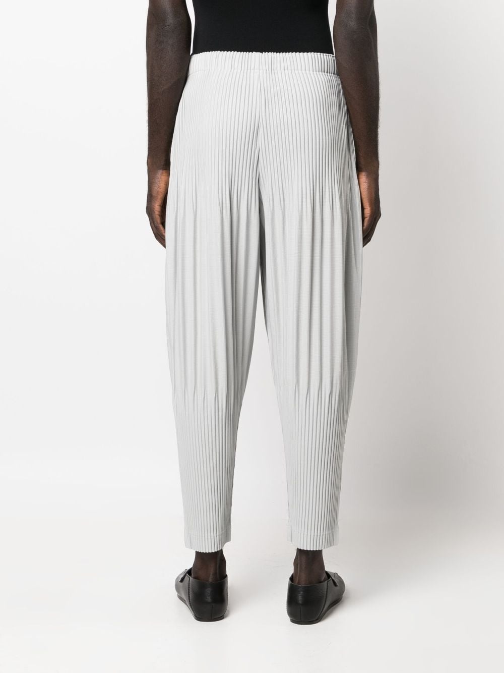 fully-pleated drop-crotch trousers - 6