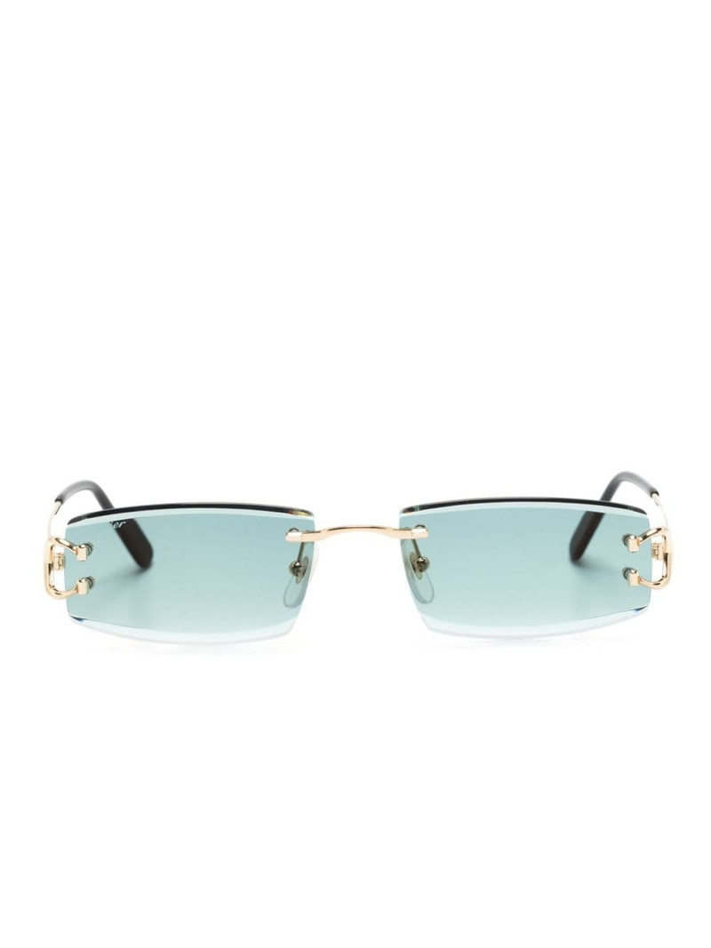rectangle-frame sunglasses 1
