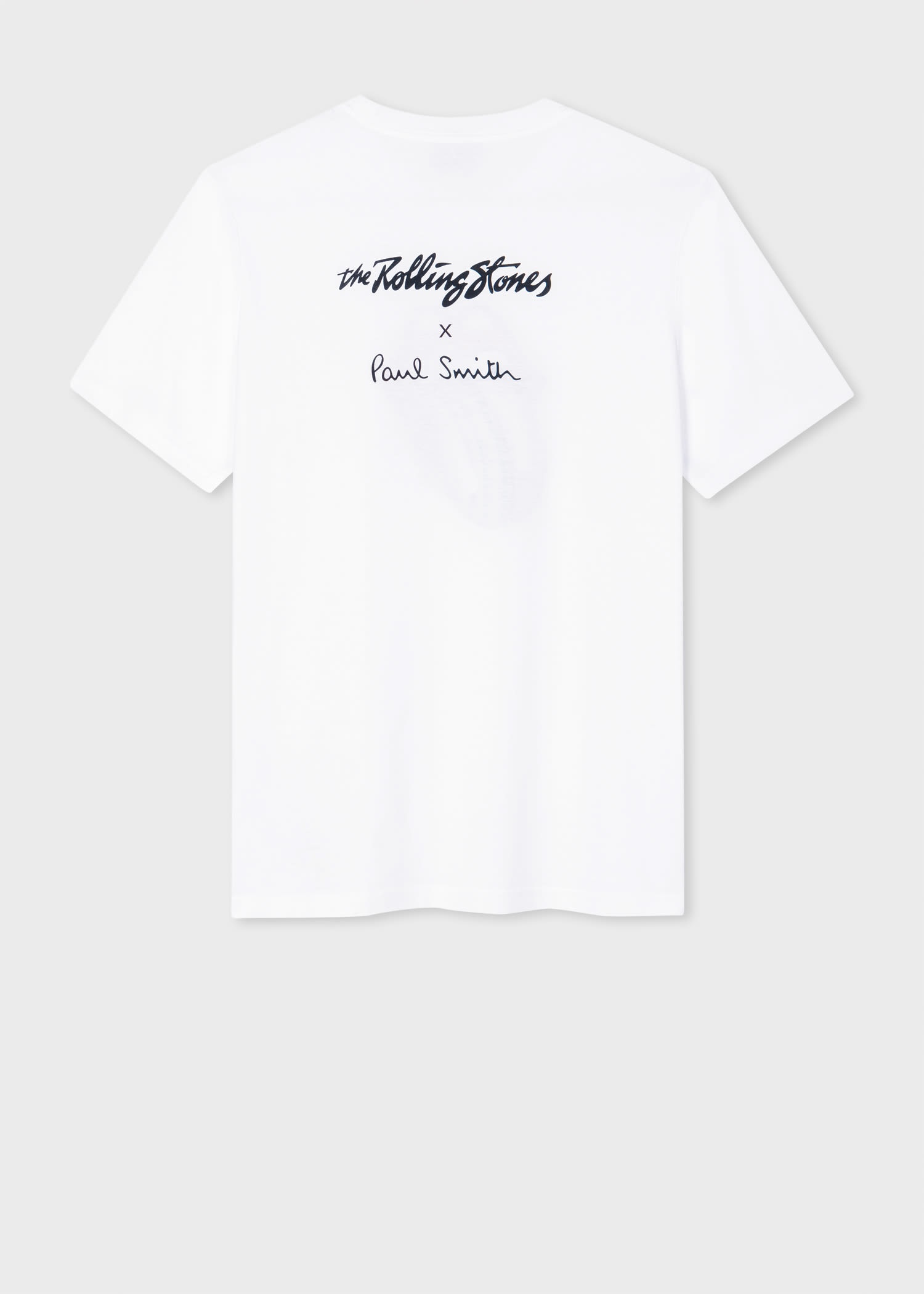 The Rolling Stones x Paul Smith - 'Signature Stripe' Tongue Logo T-Shirt - 4