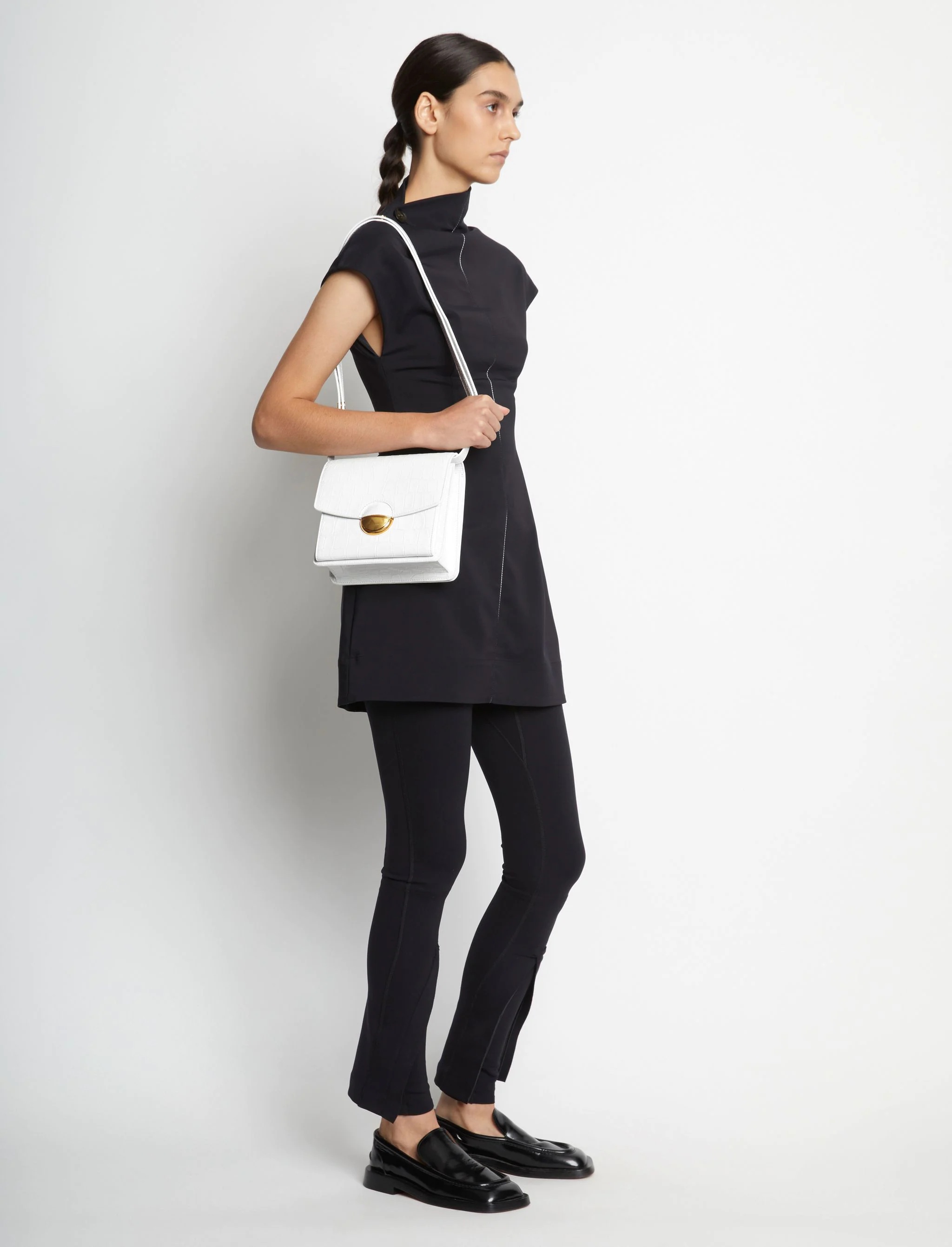 Embossed Croc Dia Day Bag - 3