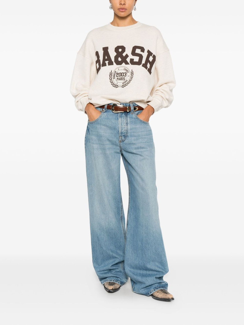 ba&sh logo sweater outlook