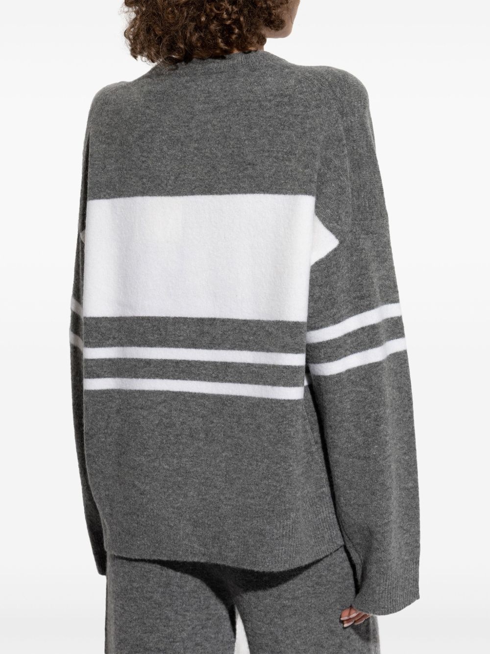 striped sweater - 3