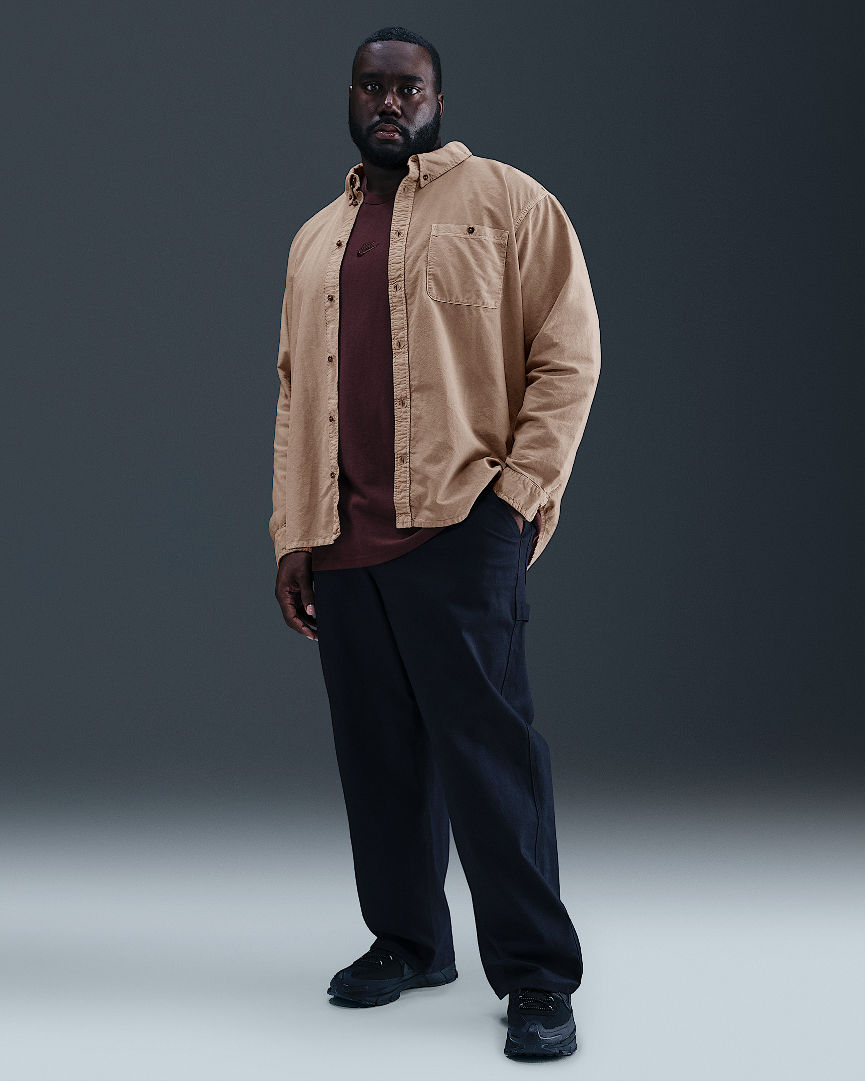 Nike Life Men's Oxford Shirt - 9