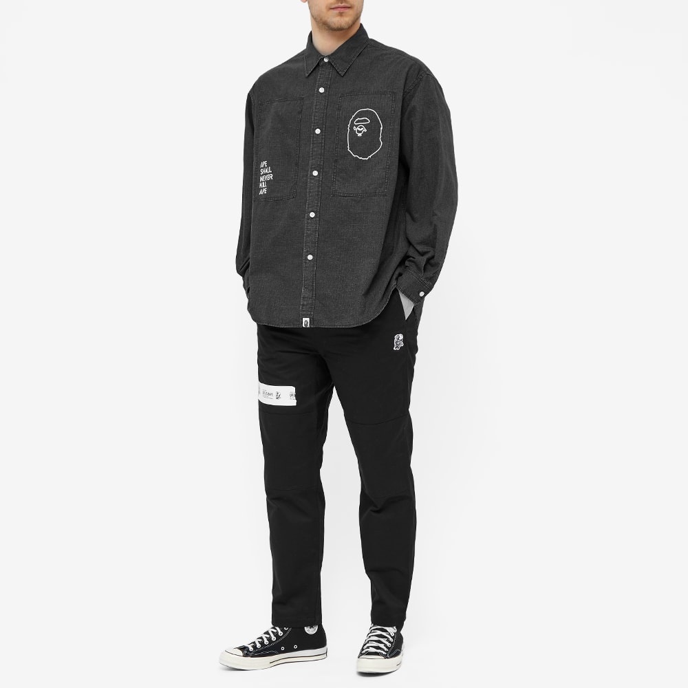 A Bathing Ape Loose Fit Ripstop Shirt - 7