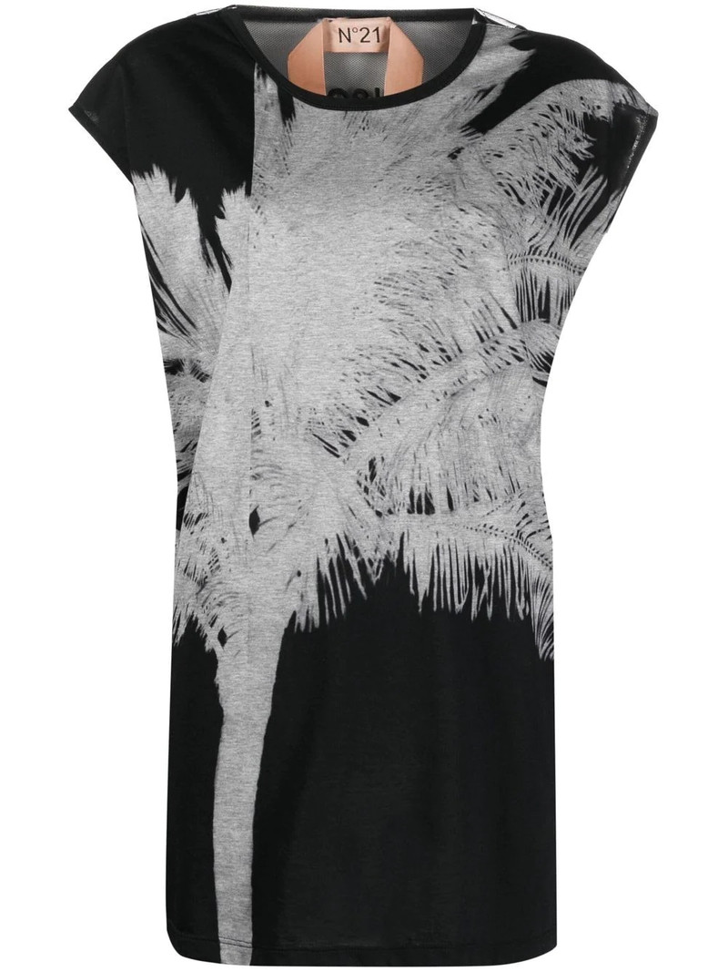 graphic-print top 1