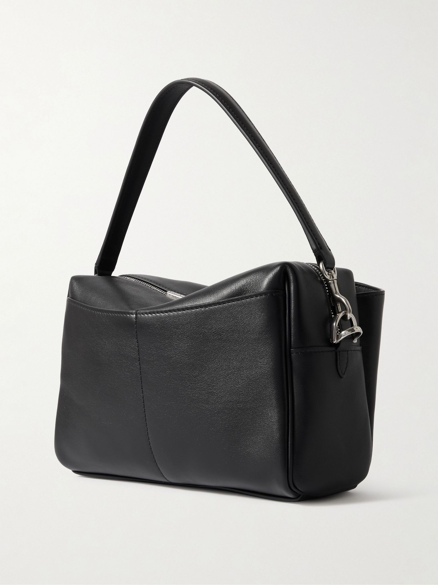 Rodeo Leather Camera Bag Black - 3