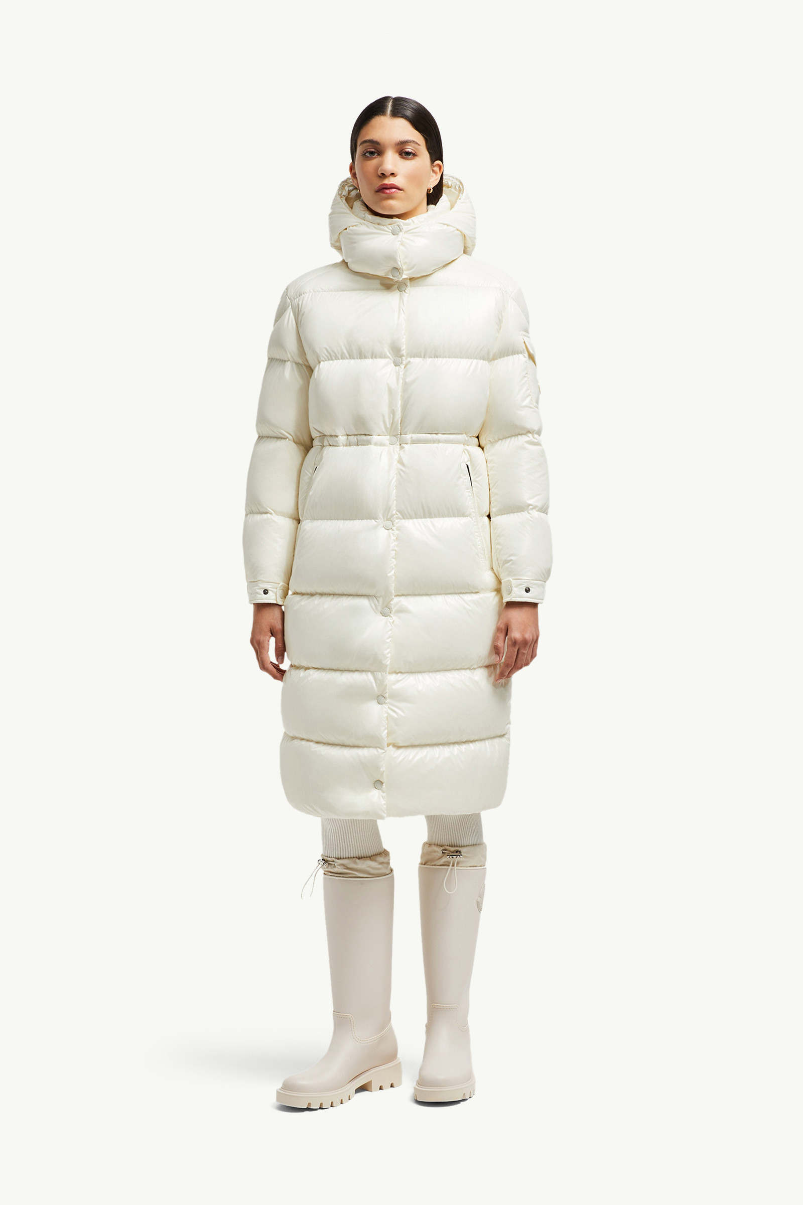 Cavettaz Hooded Long Down Jacket - 3