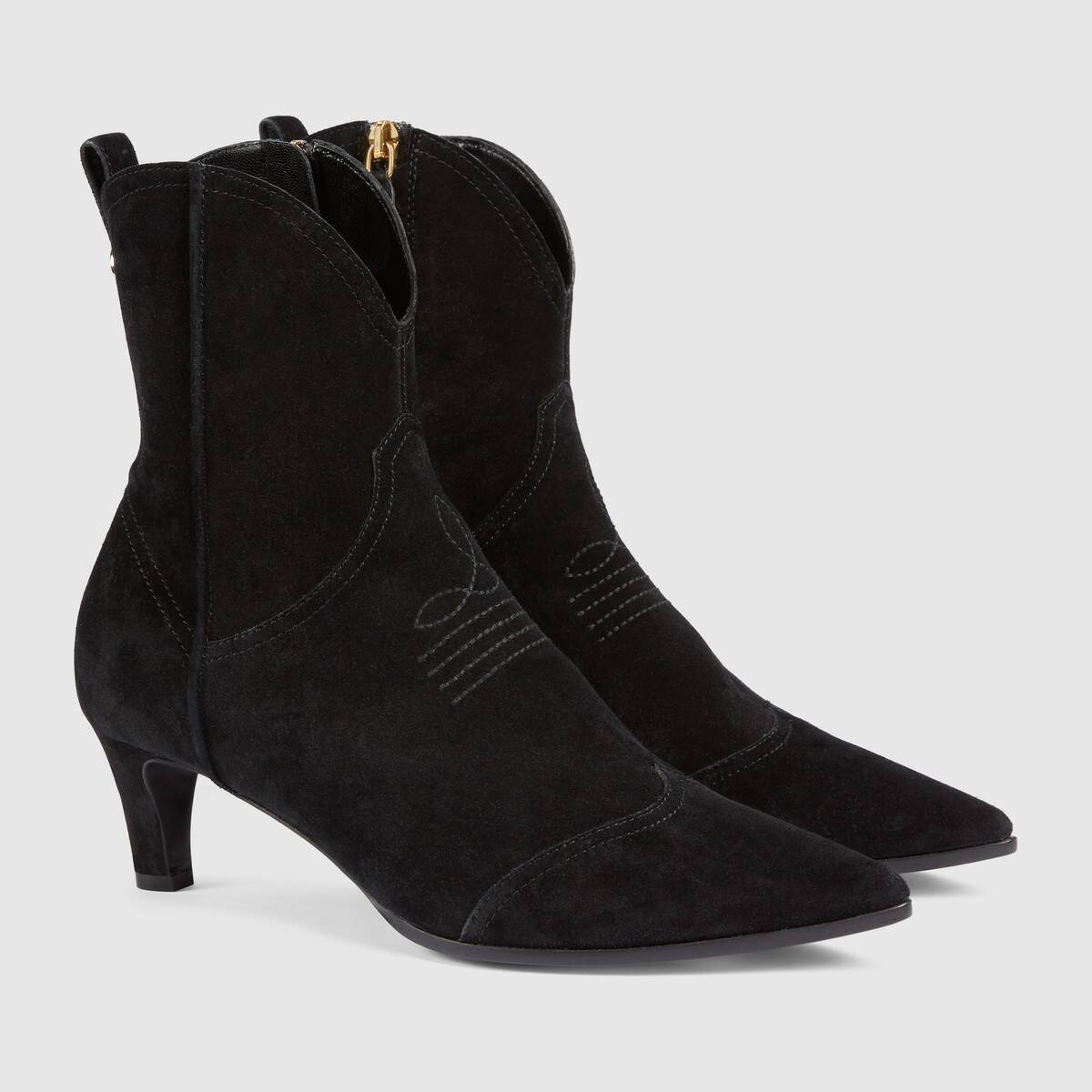 Women's ankle boot with Double G - 2