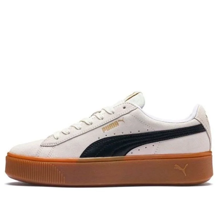 (WMNS) PUMA Vikky Stacked Retro Casual Skateboarding Shoes White 369144-04 - 1