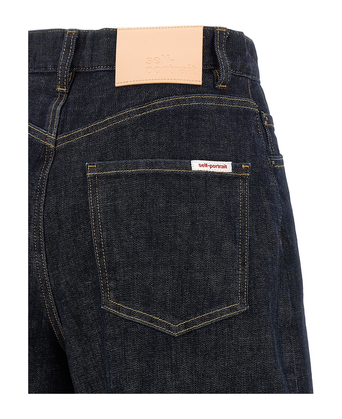 'indigo Barrel Leg' Jeans - 4