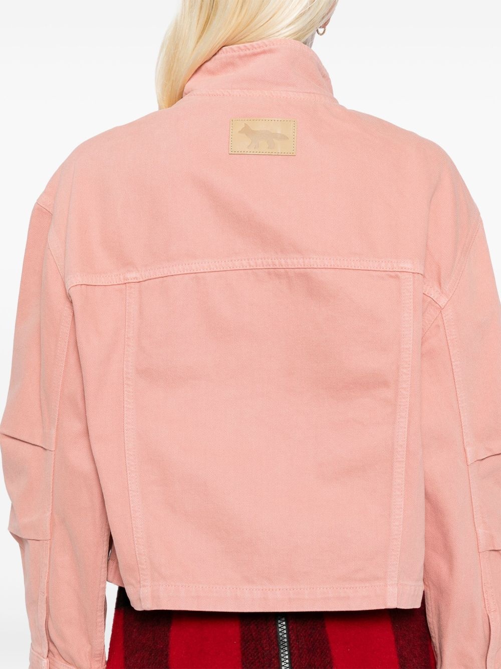 cropped workwear jacket - 5