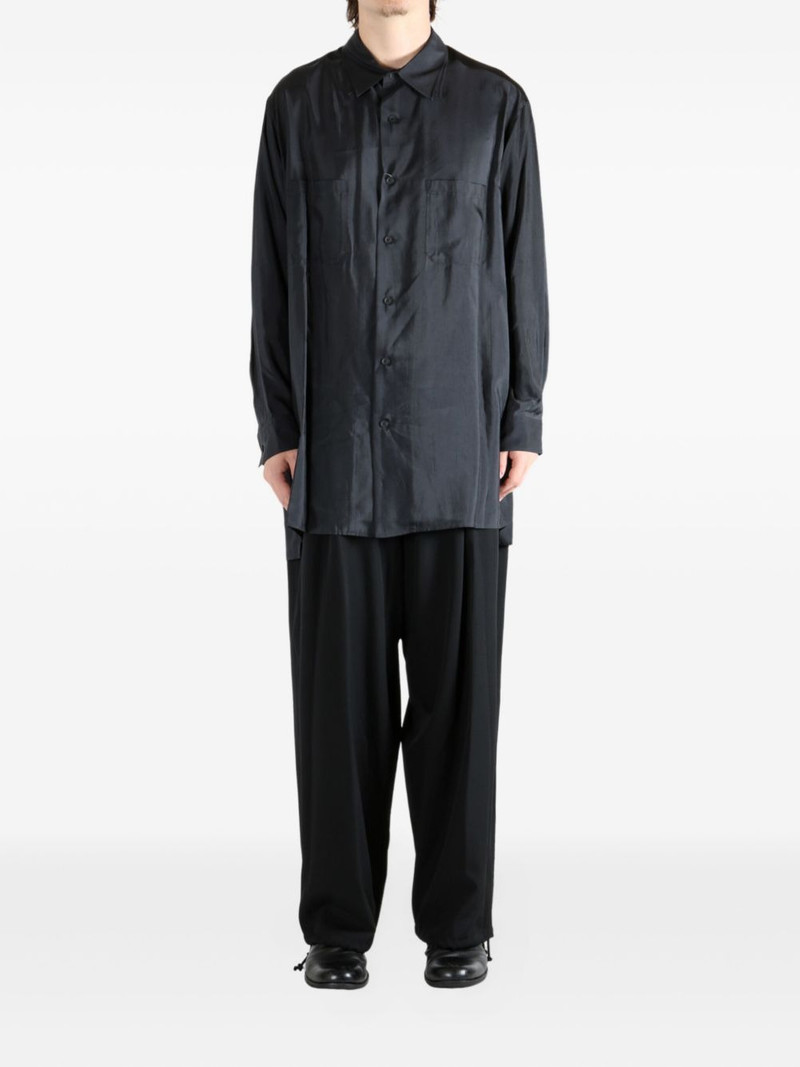 Yohji Yamamoto cotton shirt outlook