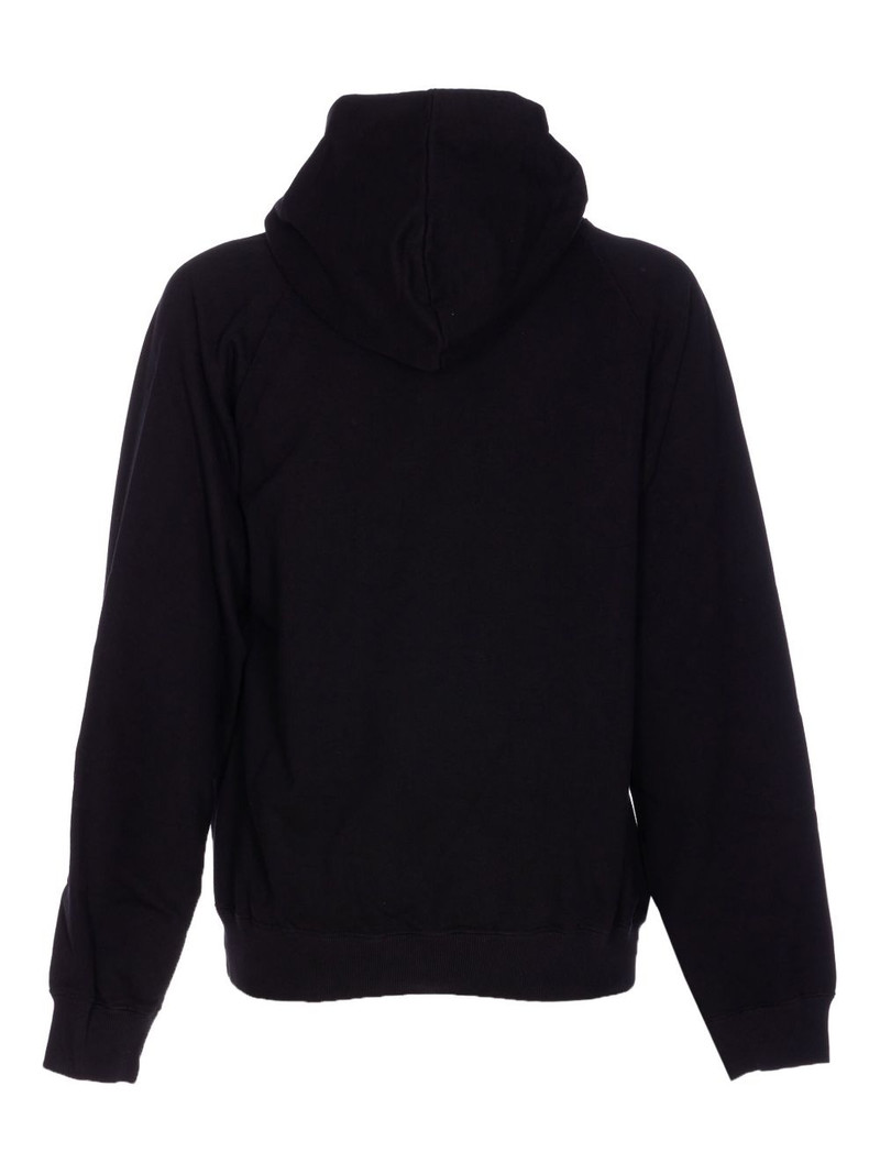 Alexander McQueen logo-print kangaroo-pocket hoodie outlook