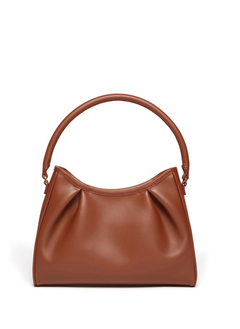 Large Dimple Leather Cognac 1