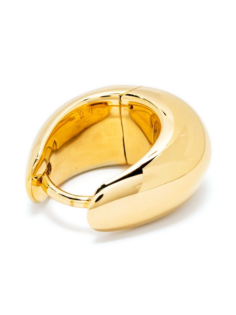 TOM WOOD Ice Hoop Earrings outlook