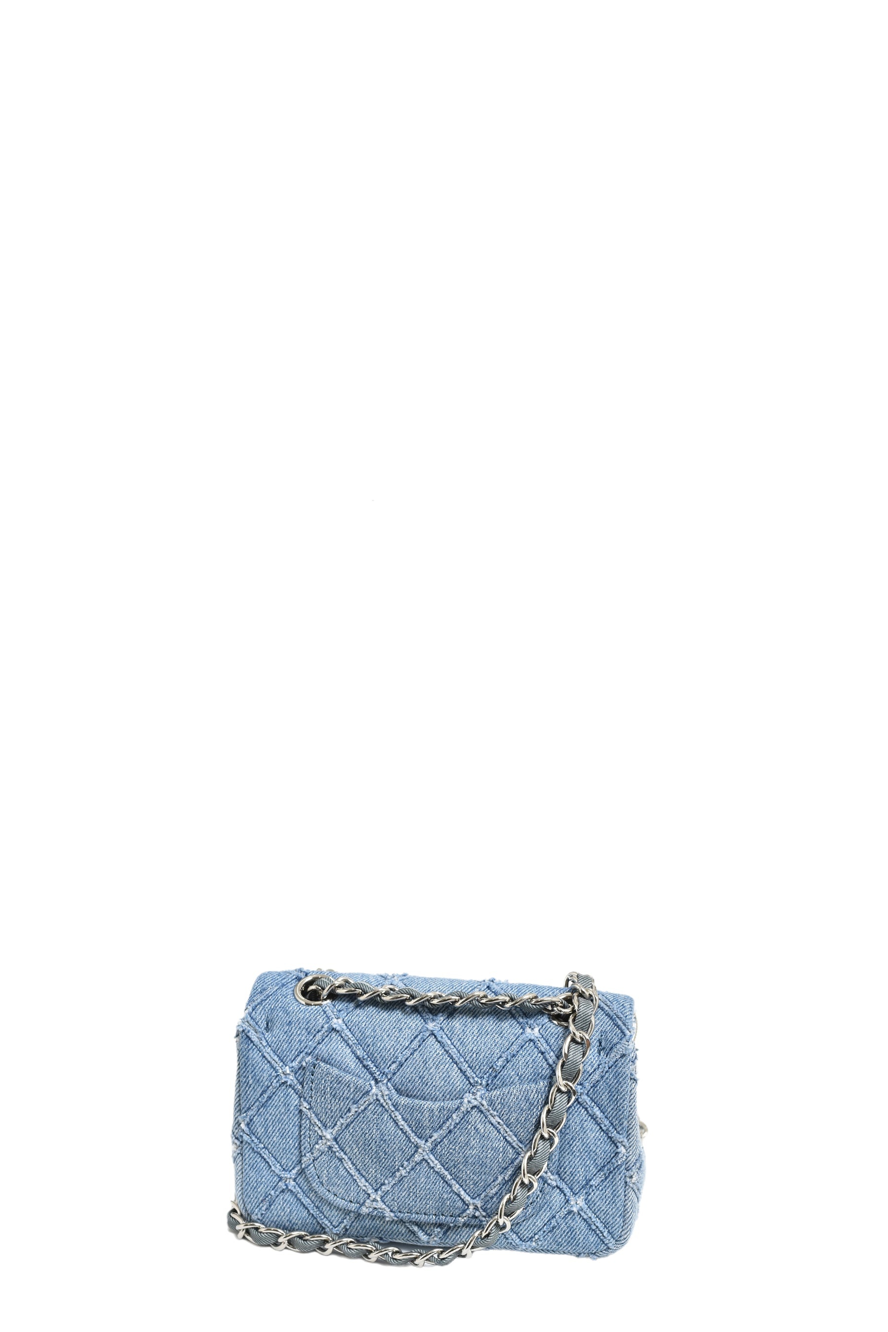 READYMADE♡ RHOMBUS DENIM CHAIN BAG NANO Readymade RHOMBUS DENIM CHAIN BAG NANO / BLU | nubiantokyo