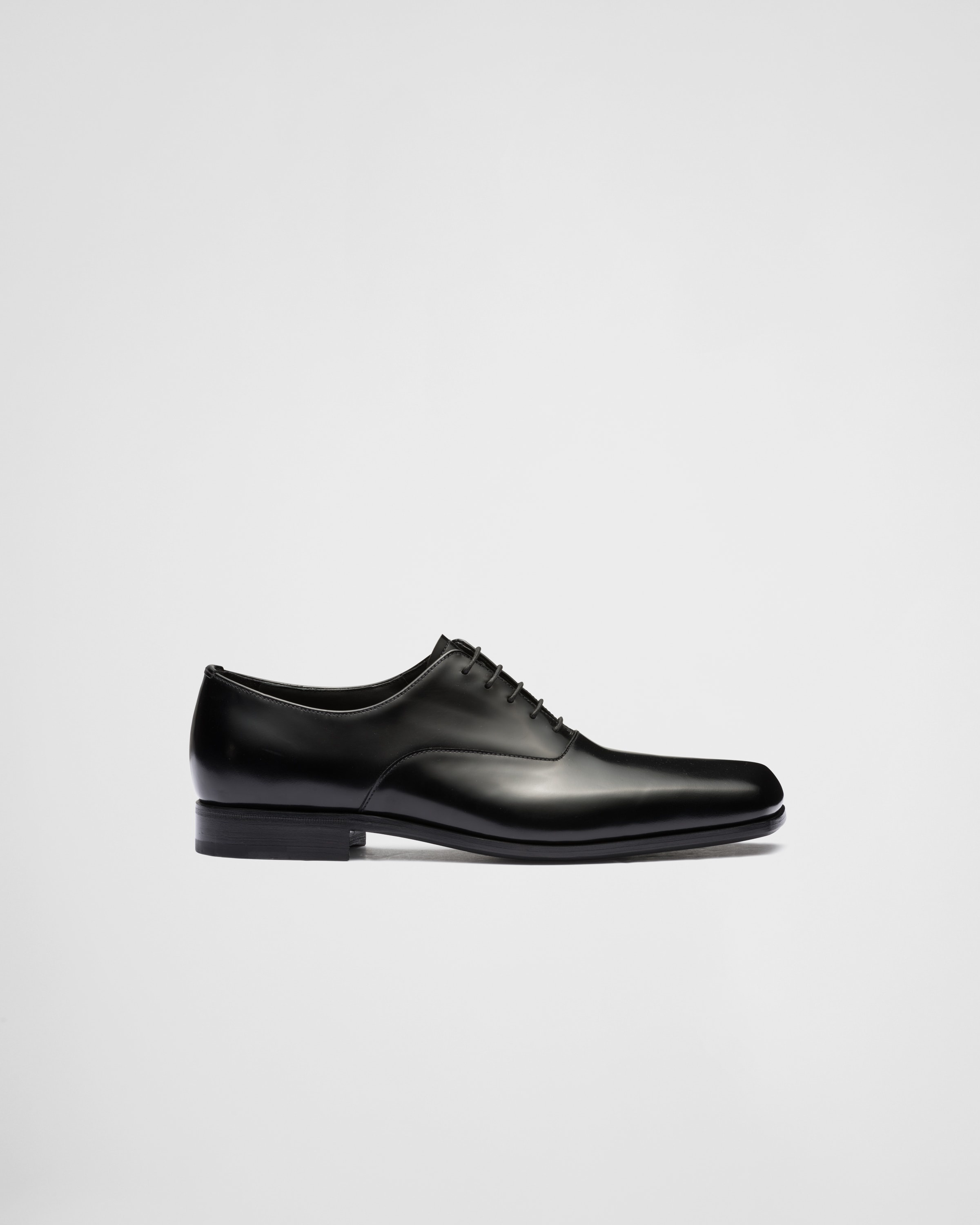 Brushed leather Oxford shoes - 2