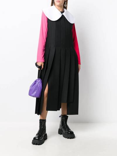 Comme Des Garçons Peter Pan collar sleeveless dress outlook